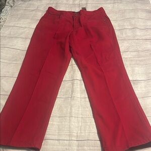 Women’s Red corduroy jeans size 12